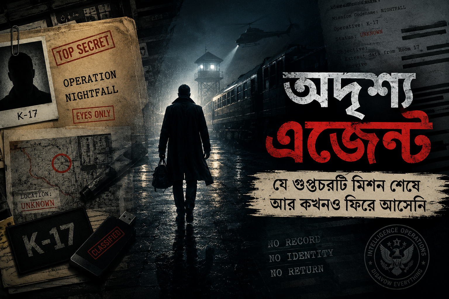 অদৃশ্য এজেন্ট: যে গুপ্তচরটি মিশন শেষে আর কখনও ফিরে আসেনি