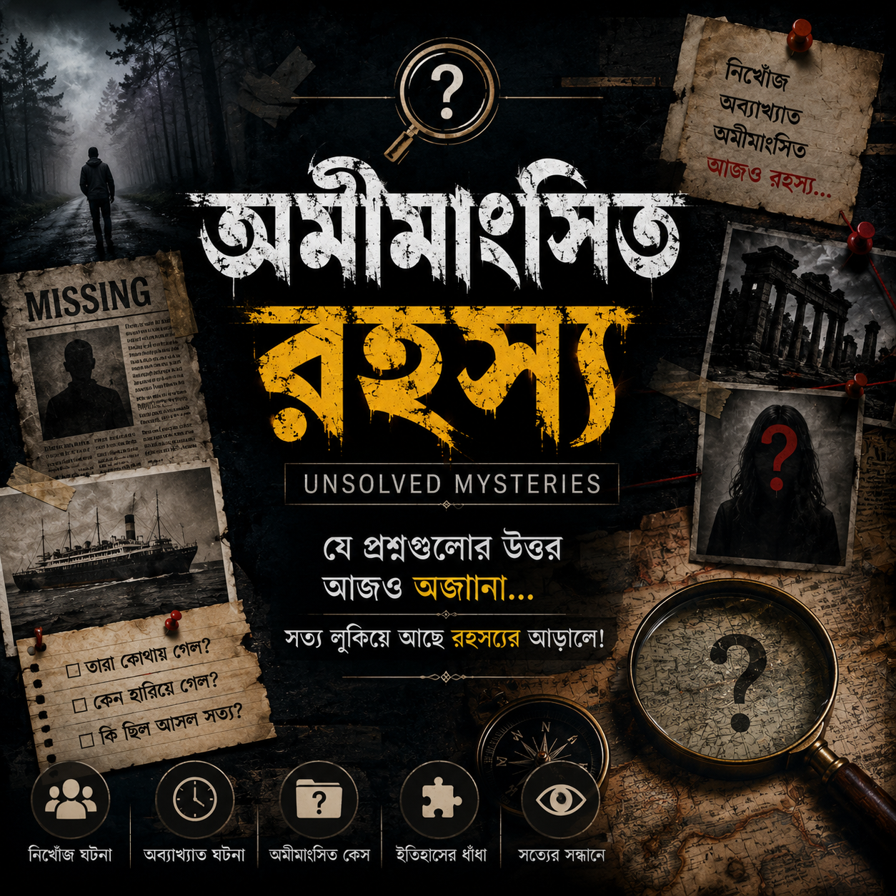 🔎 অমীমাংসিত রহস্য