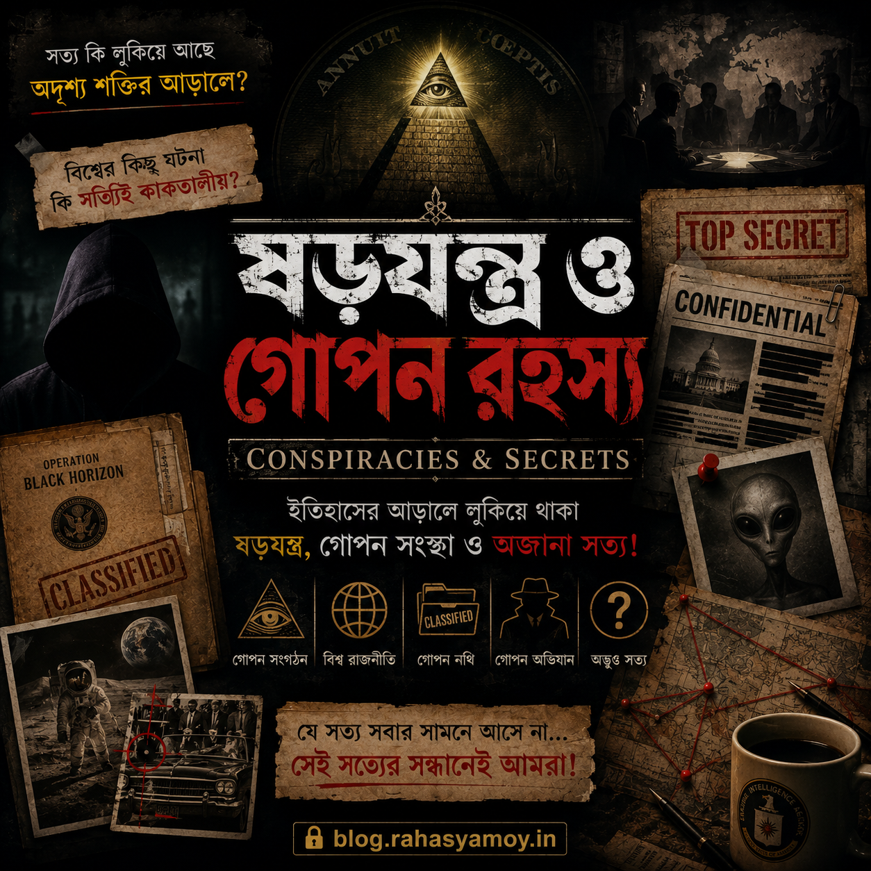 🕯️ষড়যন্ত্র ও গোপন রহস্য