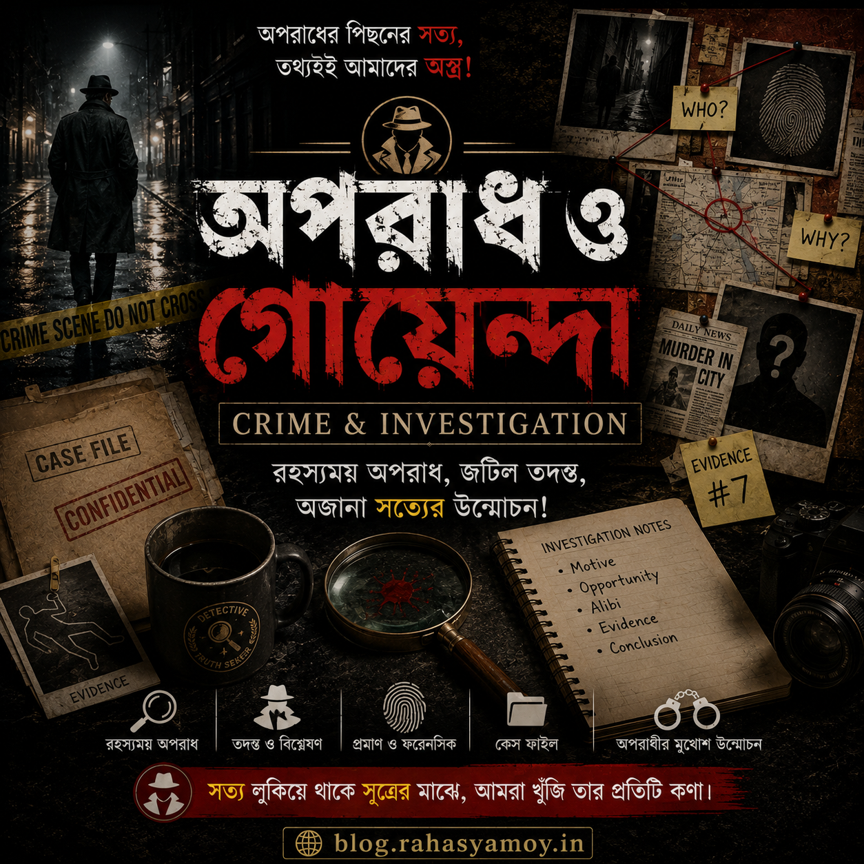 🕵️ অপরাধ ও গোয়েন্দা